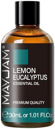MAYJAM Lemon Eucalyptus Essential Oil for Diffuser Skin Care, 1.01fl.oz