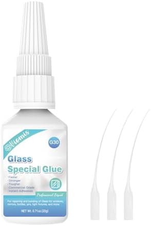 20g Glass Glue, Instant Strong Glue for Acrylic, Other Materials
