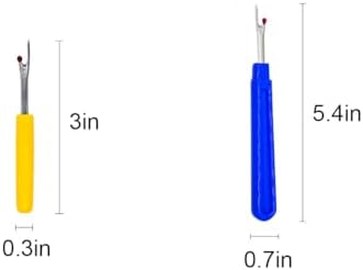 Tutuxio 518pcs Sewing Tools Kit, 500pcs Quilting Sewing Pins, 10pcs Tailor's Chalk, 1pc Sliding Gauge, 4pcs Seam Ripper with 2pcs Snip Scissor, 1pc Soft Ruler