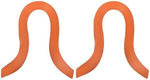 PATIKIL 240pcs Quilling Strips Paper, 3mm x 39cm Orange Red