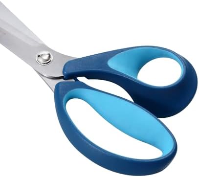 LIVINGO Sewing Scissors Set 9.5" Fabric Shears with Embroidery Snips