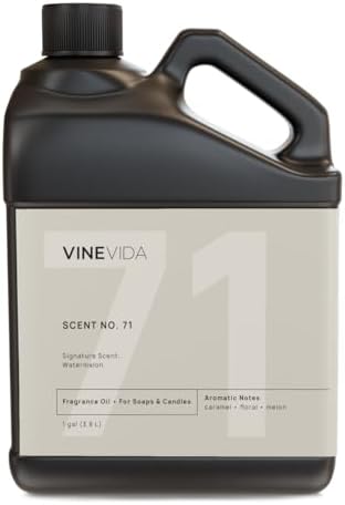 VINEVIDA [128oz] Watermelon Fragrance Oil for Candle Making - Made in USA Scents for Soap Making - Natural Candle Fragrance Oil