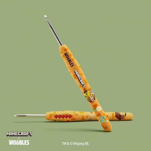 The Woobles Minecraft Crochet Kit for Beginners (Bee)