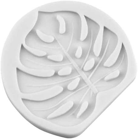 Feather Polymer Clay Mold Peacock Feather Silicone Molds Set of 4