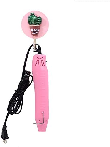 mofa Resin Heat gun,6.6ft Cable 300W Hot Air Gun for Crafting,Acrylic Paint Dryer Multi-Purpose Electric Heating Nozzle (Pink)