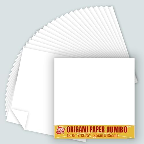 [Taro's Origami Studio] TANT Jumbo 13.75 Inch (35 cm) Double Sided Single Color