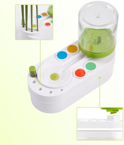 Upgraded Paint Brush Cleaner Brush Rinser Water Circulation(Pre Assembled), Watercolor/Oil and Water-Based Paint Brush Cleaner Tool, Gift for Adults Artist Beginners