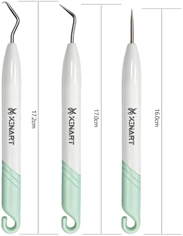Xinart Vinyl Weeding Tools Set 3pcs Weeder Tool Kit for Heat Transfer Vinyl HTV Paper Craft