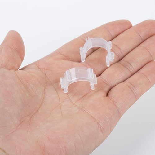 TIVTHINE Sewing Clips, Clear Plastic, 50 Pcs