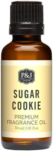 P&J Trading - Sugar Cookie Scented Oil 30ml - Fragrance Oil for Candle Making, Soap Making, Diffuser Oil