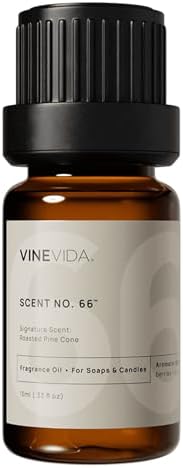 VINEVIDA [0.33oz] Scent No.66 Fragrance Oil for Candle Making & Soap Making - Made in USA Natural Candle Scents