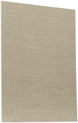 Senso Clear Primed Linen Panels - 8x10-54 Pack of Panels for Painting Oils, Acrylics, Pastels and More