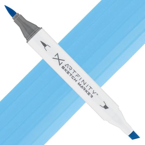 Artfinity Sketch Markers - Pool B3-4, Vibrant, Professional, Dye-Based Alcohol Markers for Artists, Drawing, Travel, & More