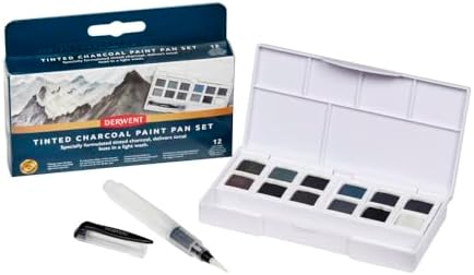 Derwent Tinted Charcoal Paint Pan Set (2306249)