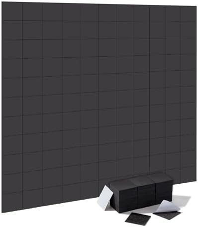 Mr. Pen- Self Adhesive Magnet Square, 110 pcs, Flexible and Extra Thin