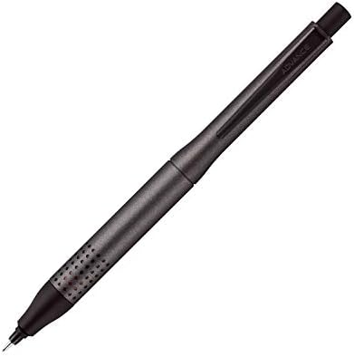 Uni Kurutoga Advance Upgrade Model 0.5mm Mechanical Pencil, Gun Metallic Body (M510301P.43), Black