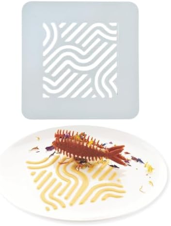 2pcs/lot Silicone Embossing Mat Hollow Out Maze Pattern for Baking