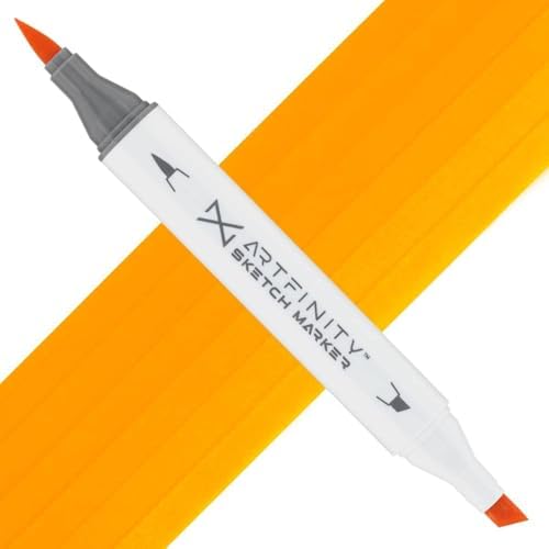 Artfinity Sketch Markers - Sunburst YR05-3, Vibrant, Professional, Dye-Based Alcohol Markers for Artists, Drawing, Travel, & More