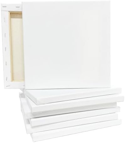 Artist's Loft 10" x 10" Super Value Canvas, 4 Packs: 8 ct. (32 Total)
