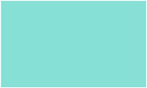 Colonial Cards: 150 Color Cardstock 3" x 5" Index Cards, Aqua, Unruled