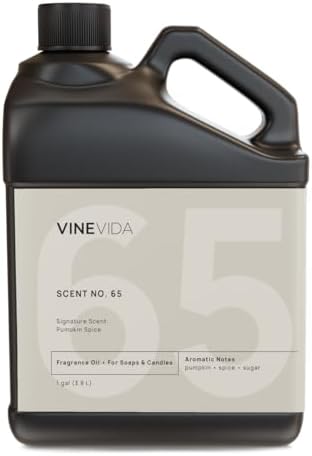 VINEVIDA [128oz] Pumpkin Spice Fragrance Oil - Fall Scents for Candle Making - Essential Oils - Candle Scents