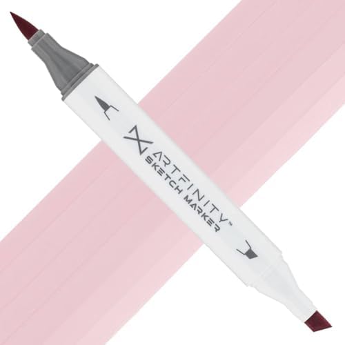 Artfinity Sketch Markers - Clay Rose RV6-2, Vibrant, Professional, Dye-Based Alcohol Markers for Artists, Drawing, Travel, & More