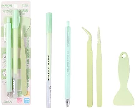 Doraking Scrapbooking Tools with Glue Tweezer Shovel Cutter Pen