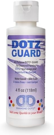 Diamond Dotz Guard Sealer for Diamond Painting Art, Clear Glossy Coat