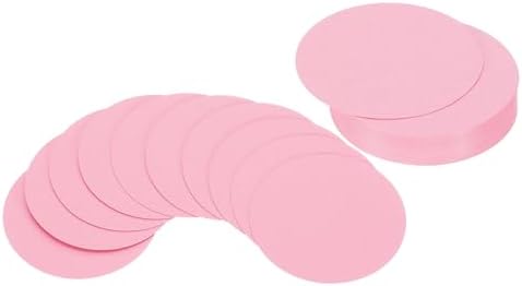 PATIKIL 2inch Circle Card Stock, 36Pcs Round Shape Cutouts Paper Thick Cardstock Coaster for DIY Craft Projects Classroom Bulletin Board Decor, Pink