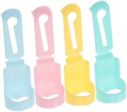 STOBOK 4pcs Knitting Accessories Set Yarn Holder Finger Protectors and Stitch Unpicker Tool for Handmade Crafts