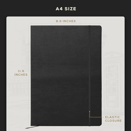 Beechmore Books A4 8.5x11 Mixed Media Sketchbook 300 GSM/140lb