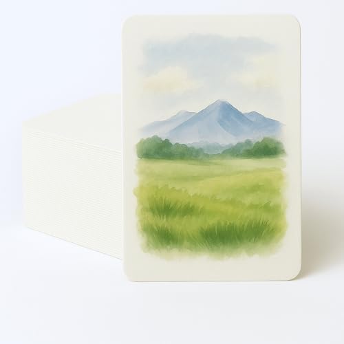Moriquill 100 Watercolor Paper Cards, 4 x 6 in, 300gsm