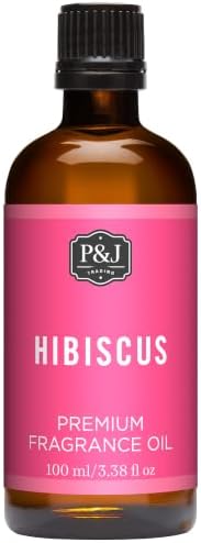 P&J Fragrance Oil - Hibiscus Scented Candle Making, Soap Making, Diffuser Oil, 100ml