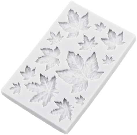 Maple Leaf Polymer Clay Mold Leaf Silicone Molds Set of 4