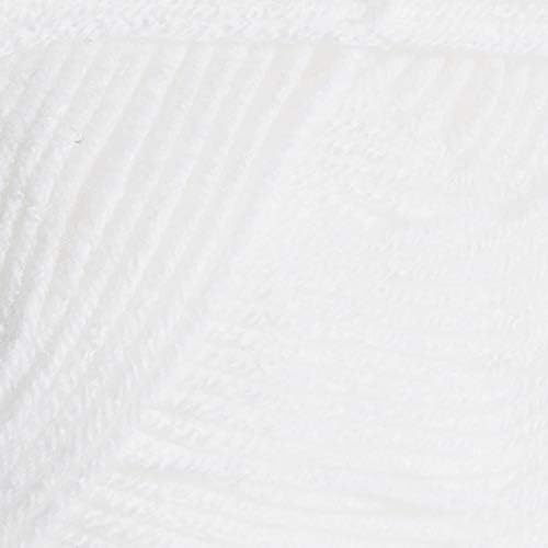 Knit Picks Brava White Worsted Weight Smooth Acrylic Yarn for Crochet