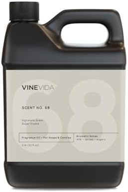 VINEVIDA [32oz] Sugar Cookie Fragrance Oil for Candle & Soap Making - Made in USA Natural Candle Scents