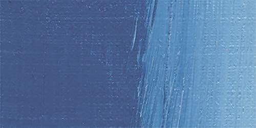 Lukas 1862 Professional German Oil Paint, Manganese Cerulean Blue 200 mL - w/Beeswax & Non-Yellowing Sunflower Oil, Short Drying Time, Smooth, Outstanding Lightfastness