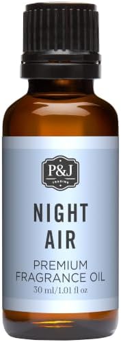 P&J Fragrance Oil - Night Air 30ml - Candle Scents, Soap Making, Diffuser Oil, Fresh Scents