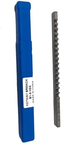 5mm B1 Push-Type Keyway Broach Metric Sized With Shim High Speed Steel Cutting Tool For CNC Machine