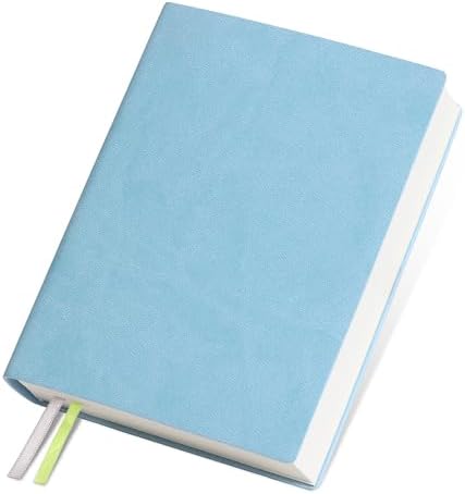 Thick Blank Journal Notebook 400 Pages A6 Unlined Sketchbook