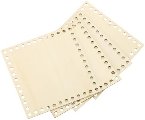 PATIKIL 8 x 8 Inch Crochet Basket Base, 4 Pcs Basket Bottoms Square Wood Base Shaper Bag Making Supplies Weaving Knitting Kit for Crochet Shoulder Bag Handbag Purse Craft