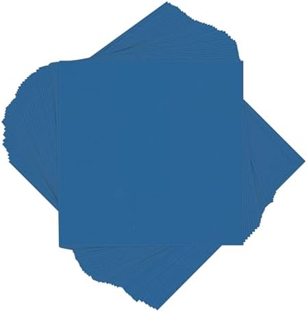Royal Blue 15x19 Uncut Premium Mat Board - No Opening - 50 Mats