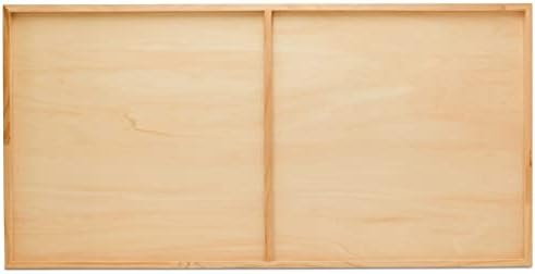 Birch Painting Panel 18 x 36 x 3/4-inch, Pack of 2 Large Wood Canvas Boards for Painting, Blank Sign for Wall Art Sets, by Woodpeckers