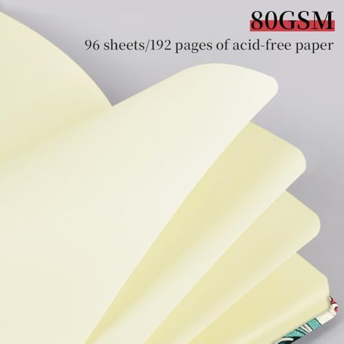5x5 Sketchbook,Pocket Hardcover Notebooks,Sketch Books for Drawing Writing