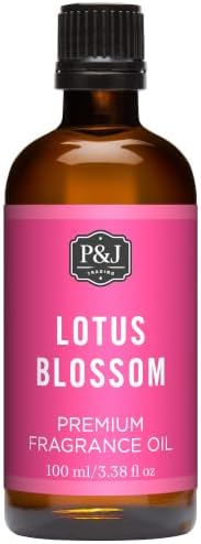 P&J Trading - Lotus Blossom Scented Oil 100ml - Fragrance Oil for Candle Making, Soap Making, Diffuser Oil