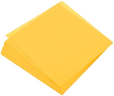 MECCANIXITY 50 Sheets Origami Paper Double Sided 8x8 Inch(20x20cm) Square Sheet for Art Craft Project, Beginners, Gifts Decor, Gold