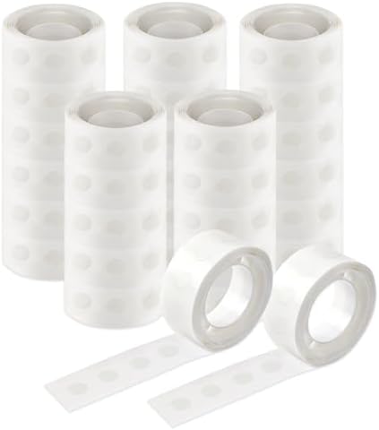 UPINS 3000Pcs Glue Points Dots 6mm Removable Balloon Glue Adhesive Dots