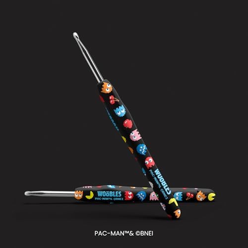 The Woobles Beginners Crochet Kit with Easy Peasy Yarn as seen on Shark Tank - with Step-by-Step Video Tutorials - PAC-MAN Crochet