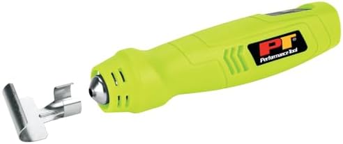 Performance Tool W2082 Compact Rechargeable Cordless Heat Gun, 600 Degree Max Output, Vinyl Wrap, Shrink Tubing, Wire Connectors, Crafts, Phone Repair