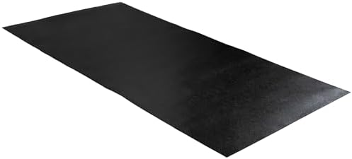 RESILIA Work Bench Mat - 40" X 96" X 0.06" Scratch-Resistant PVC Mats - Protect Your Workbench, Table, or Tool Station from Painting, Woodworking, Crafting, Building, & More, Black, Made in USA